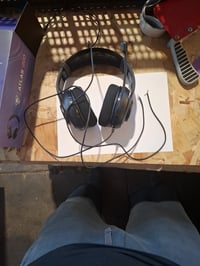 Herné slúchadlá Turtle Beach Atlas 200, čierne, káblové, pre PC a Xbox — chybné, na náhradné diely: Kábel je pretrhnutý (stav: pozri 2. obrázok) 3