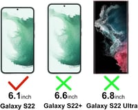 Samsung Galaxy S22 5G ultravékony kék védőtok - Prémium ütésálló borítás 2