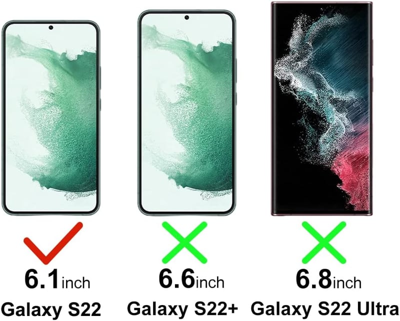 Samsung Galaxy S22 5G ultravékony kék védőtok - Prémium ütésálló borítás