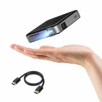 Mini proiector portabil DLP Yoton Y200 cu baterie încorporată — fără cablu de încărcare micro USB și fără suport de fixare (stare: vezi a 2-a imagine) 1