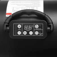 Hoapin 3200W-os állítható kutyaszárító, 4 fúvókával és digitális kijelzővel - Fekete 7