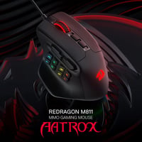 Redragon M811 Aatrox MMO gamer egér, 15 programozható gombbal, RGB háttérvilágítással 2