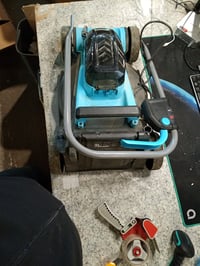Cecotec Terrenator E1 Liberty akkus fűnyíró 21V 4Ah brushless motor 32 cm — hibás, alkatrésznek: motorhibás (állapot: lásd a 2. képet) 4