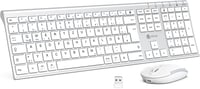 iClever Vezeték Nélküli Billentyűzet és Egér Szett, 2.4G, USB-C Újratölthető, Teljes Méretű, Vékony, Tartós, Windows/Mac Kompatibilis

AI: i 1