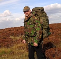 BACKFERRY Nagy Katonai Hátizsák 80L - Taktikai Túrazsák Terepszínű Kivitelben - Kemping, Túrázás, Bushcraft Kalandokhoz - Unisex Hátizsák 1
