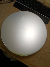 PME Okrugli kalup za pečenje od eloksiranog aluminija, 40 x 40 x 7,5 cm, srebrni – obnovljen, s ogrebotinama na stražnjoj strani (stanje: vidi 2. sliku) 3
