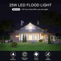 MEIHUA 35W-os LED reflektor, 3500LM, hidegfehér, kültéri, vízálló, IP66 2