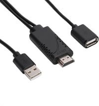 USB-HDMI adapter kábel 1080P, iPhone és Android kompatibilis 5