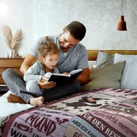 Inspiráló üzenetekkel díszített ölelő takaró lányoknak - Különleges születésnapi ajándék 5