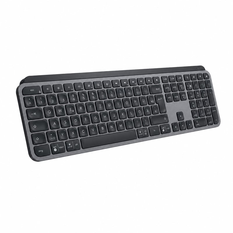 Bežična tipkovnica Logitech MX Keys S, grafitno siva, s pozadinskim osvjetljenjem — nedostaje USB-C kabel (stanje: vidi 2. sliku)