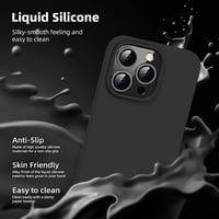 iPhone 13 Pro Fekete Ultravékony Ütésálló Szilikon Védőtok 4