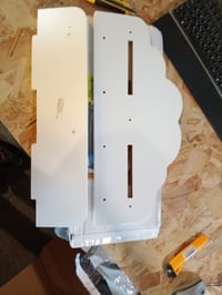 Zeller 13504 Cuier de perete pentru copii, formă de nor, MDF, alb, 48x12x22 cm, cameră copii — uzură ușoară pe o porțiune mică (stare: vezi a 2-a fotografie) 3