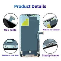 Pachet ecran LCD EFaith pentru iPhone 11 Pro, display tactil Full HD de 5,8 inchi 4