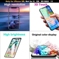 EFaith iPhone XR LCD kijelző csere 6,1 colos érintőképernyő javító készlettel 2