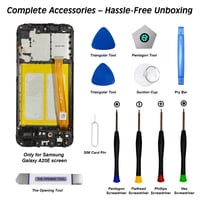 EFAITHLIFE Náhradný displej s rámom pre Samsung Galaxy A20e A202 A202F A202DS A202K LCD displej a digitizér s opravným náradím 8
