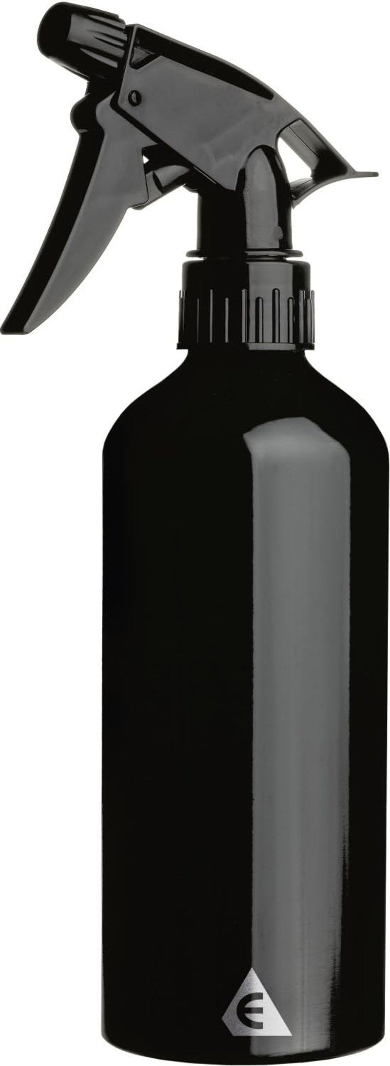 Efalock Alumínium Szórópalack 500 ml - Fekete Fodrász Spray Flakon Állítható Erősséggel - Professzionális Hajformázó Eszköz