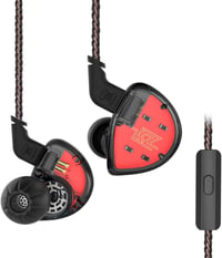 KZ ES4 Fülhallgató Mikrofonnal - Sport és Futáshoz (1DD+1BA) 3,5mm Jack 1