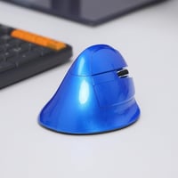 DeLUX M618MINI ergonomikus, vezeték nélküli, kék mini egér - RGB, 4000 DPI, csendes kattintás, karpális alagút szindrómára 8