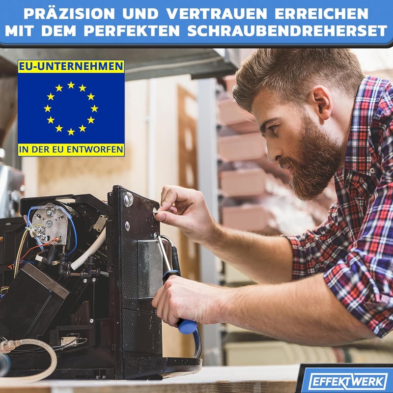 EFFEKTWERK 6 részes Torx csavarhúzó készlet T10-T40 mágneses fejjel