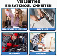 EFFEKTWERK 6 részes Torx csavarhúzó készlet T10-T40 mágneses fejjel 4