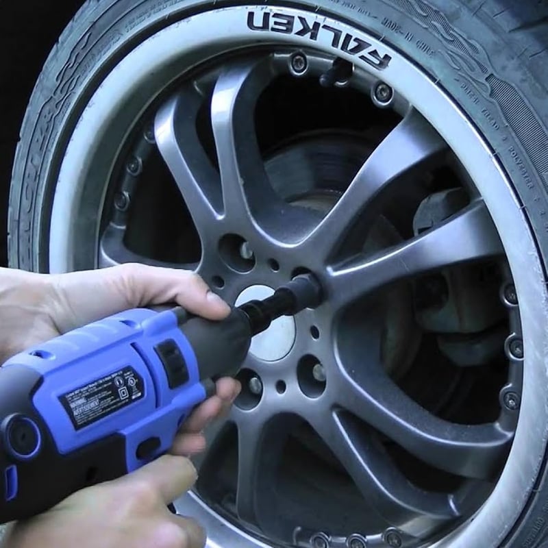 EFUTURETIME 10 részes Torx belső dugókulcs készlet 1/2" T20-T60 TX aljzat szett dobozzal