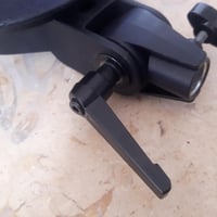 efuturetime 4db Szorítókar M6-20mm Karbon Acél Állítható Szorítólevers Fekete 4