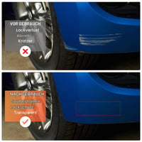 EFUTURETIME Priehľadná ochranná fólia na auto 7 cm x 10 m, samolepiaca ochranná fólia na lak, ochrana prahov dverí a hrán, pre autá, bicykle, motorky a nábytok 6