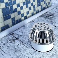 efuturetime Ereszcsatorna Levélvédő Rács 2db Rozsdamentes Acél 100mm Levélfogó Lefolyóvédelem φ110mm Egyenes Csövekhez 5