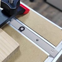 efuturetime Univerzális Gérvágó Sín 450mm Alumínium Asztali Fűrész T-Sínhez Szalagfűrész Fúrógép Barkács 3