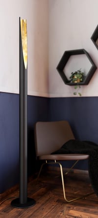 Stojacia lampa EGLO Barbotto rohová lampa stĺpová lampa obývačka spálňa podlahová lampa moderný dizajn 3