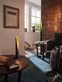 EGLO BARBOTTO asztali lámpa acél fekete-arany 5W - Gold, Table lamp 5