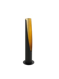 Stolná lampa EGLO Barbotto – čierno-zlatá 1
