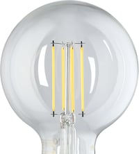 EGLO Connect.z E27 G95 ZigBee okos LED izzó Alexa vezérléssel, dimmelhető meleg fehér - G95, Warm White 6