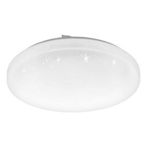 Plafonieră LED Eglo Frania-Z cu efect de cristal, ZigBee, RGB, alb, 31 cm, reglabilă, abajur deteriorat (stare: vezi a 2-a imagine)