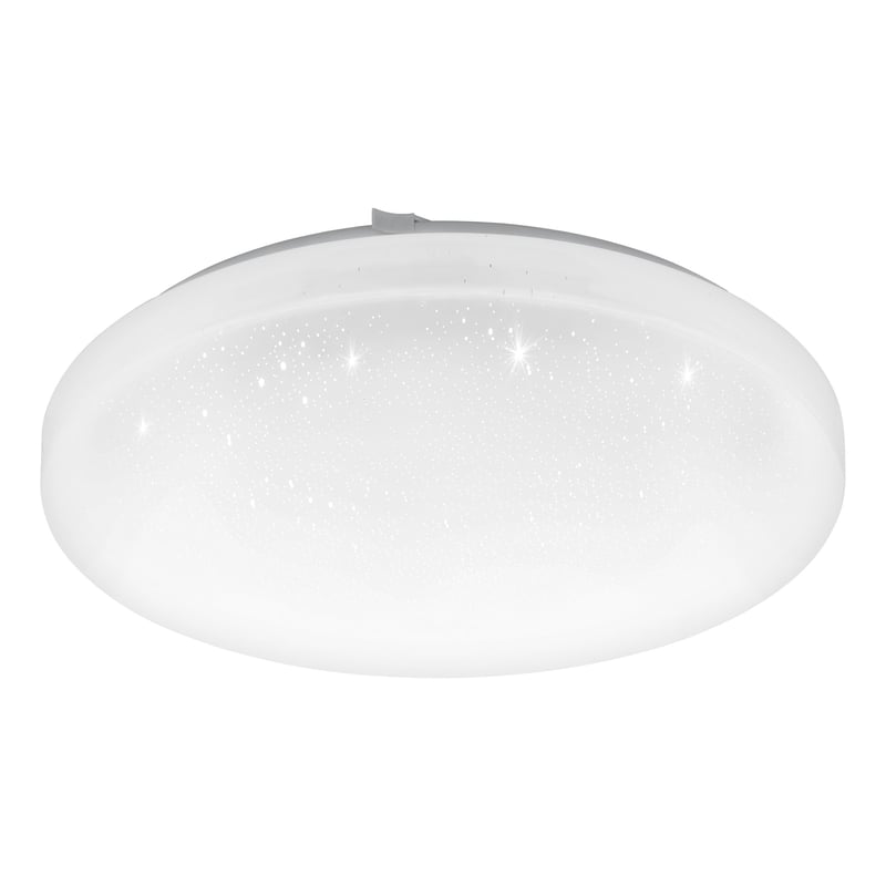 Eglo connect.z Frania-Z LED mennyezeti lámpa kristályhatással, ZigBee, Alexa, RGB, fehér, 31 cm átmérő, szabályozható, meleg/hideg fehér