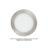EGLO connect.z Fueva-Z Smart Home LED fürdőszobai beépíthető spotlámpa, ultra lapos, mennyezeti lámpa 4