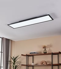 LED panel Eglo connect.z Salobrena-Z Smart Home, 120x30 cm, ZigBee, ovládanie cez aplikáciu a hlasom, nastaviteľná farba svetla, stmievateľný, čierny hliník 4
