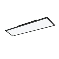 LED panel Eglo connect.z Salobrena-Z Smart Home, 120x30 cm, ZigBee, ovládanie cez aplikáciu a hlasom, nastaviteľná farba svetla, stmievateľný, čierny hliník 1
