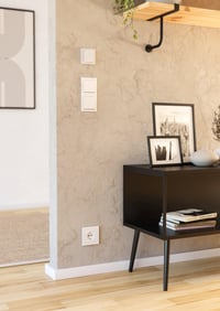 Inteligentný nástenný vypínač EGLO Connect.z ZigBee, bezdrôtový stmievač a ovládač teploty farieb s magnetickým nástenným držiakom 3