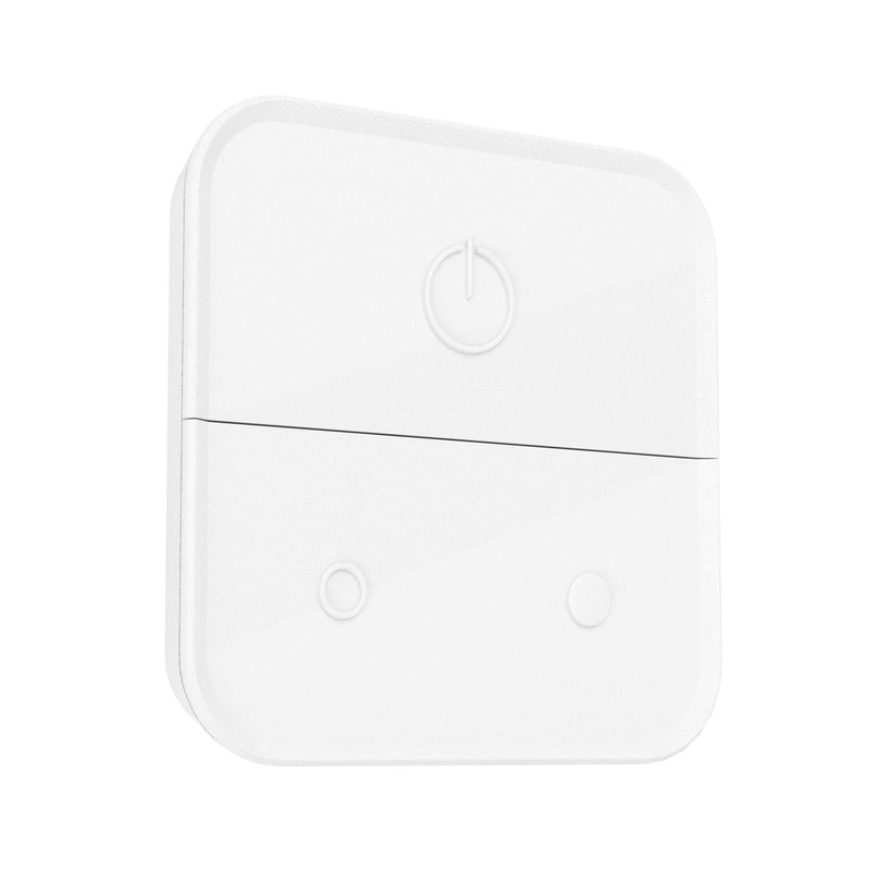 Inteligentný nástenný vypínač EGLO Connect.z ZigBee, bezdrôtový stmievač a ovládač teploty farieb s magnetickým nástenným držiakom