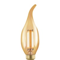 Bec LED EGLO E14 Retro, Vintage, Lumânare, Dimmabil, Auriu - Sursă de lumină decorativă cu filament 5