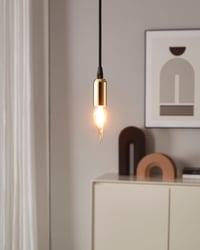 Bec LED EGLO E14 Retro, Vintage, Lumânare, Dimmabil, Auriu - Sursă de lumină decorativă cu filament 2
