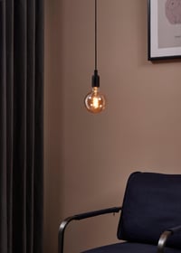EGLO E27 LED retro spiralna žarulja s mogućnošću prigušivanja, Globe G125 | Vintage dekorativna jantarna, 4W (25W), 245 lumena, toplo bijela 2000K, Edison žarulja, Ø 12,5 cm 4