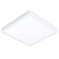 Inteligentné kúpeľňové stropné LED svietidlo EGLO Fueva 6-Z, ZigBee, RGB, teplá biela-studená biela, stmievateľné, biele, IP44, 29x29 cm, hlasové ovládanie Alexa 1