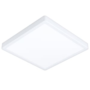 EGLO Fueva 6-Z Smart LED kupaonska stropna svjetiljka, ZigBee, RGB, topla do hladna bijela svjetlost, prigušiva, bijela, IP44, 29x29 cm, glasovno upravljanje Alexa