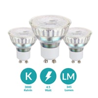 EGLO GU10 LED reflektor set od 3 komada – Energetski učinkovite LED žarulje za spot rasvjetu 3