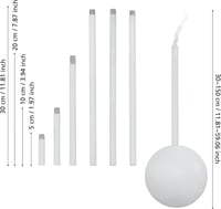 EGLO Kabelkanal Hosszabbítás Fehér 157cm Kábelvezető Rendszer - White 4