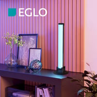 Sada 2 ks LED stolných lámp EGLO, herné osvetlenie s diaľkovým ovládaním 4