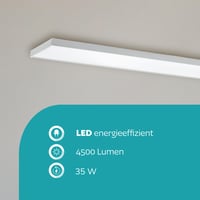 Panou LED EGLO Piglionasso 120x30 cm, 4500 Lumeni, Lampă de tavan dreptunghiulară 2