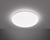 LED stropné svietidlo EGLO Pogliola 50 cm biele, 1-bodové, oceľ a plast, do obývačky, kuchyne, kancelárie a predsiene 8